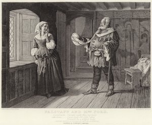 Falstaff e Mrs Ford, Le allegre comari di Windsor, Atto III, Scena III