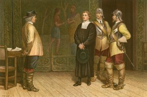 James Durham portato davanti a Oliver Cromwell da J.M.L. Ralston