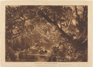 Esaco e Esperie da Joseph Mallord William Turner