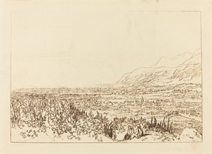 Catena delle Alpi da Grenoble a Chamberi