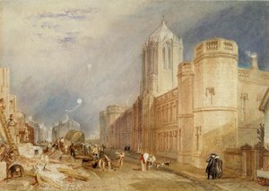 Christ Church College, Oxford da Joseph Mallord William Turner