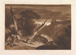 Dalla Regina delle Fate di Spenser Liber Studiorum, parte VII, tavola 36, giugno 1811 da Joseph Mallord William Turner