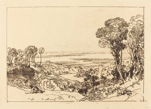 Giunzione del Severn e del Wye, pubblicato 1811 da Joseph Mallord William Turner