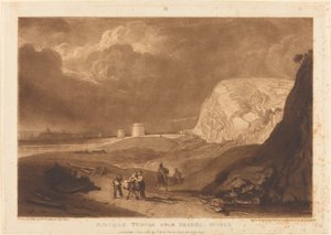 Torri Martello vicino a Bexhill, Sussex da Joseph Mallord William Turner