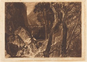 Mulino vicino alla Grande Certosa da Joseph Mallord William Turner