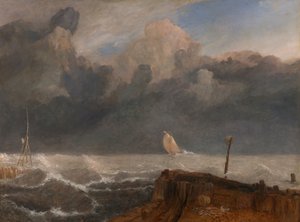 Port Ruysdael, tra il 1826 e il 1827 da Joseph Mallord William Turner