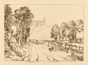 Collina di Santa Caterina vicino a Guilford, pubblicato 1811