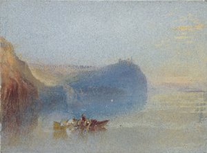 Scena sulla Loira, c1826-1830 da Joseph Mallord William Turner
