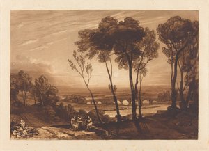 Il ponte in media distanza da Joseph Mallord William Turner