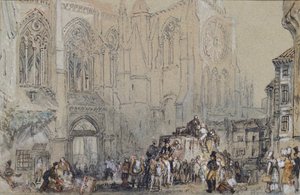 La Chiesa di San Giuliano, Tours da Joseph Mallord William Turner