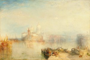 La Dogana e Santa Maria della Salute, Venezia, 1843 da Joseph Mallord William Turner