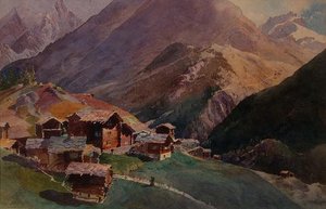 Zermatt da Platten da J.M. Donne
