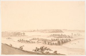 Paesaggio con ampia vista. Glænø da J.P. Møller