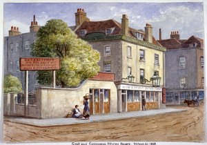 Old Goat and Compasses Inn, Marylebone Road, Londra da JT Wilson