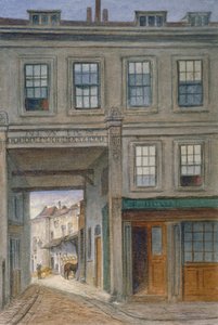 Veduta di New Inn, Old Bailey, City of London da JT Wilson