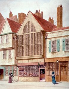 Vista di Trinity Hall, Aldersgate Street, Città di Londra, 1780 da JT Wilson