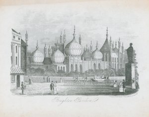 Vista generale del Padiglione di Brighton da J.T. Wood