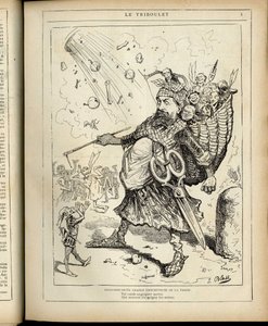 Illustrazione di J. Blass (1847-1892) in Le Triboulet da J. (1847 1892) Blass