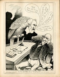 Le Triboulet, Satirico in N & B da J. (1847 1892) Blass