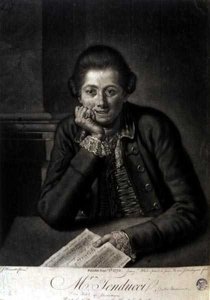Mr Tenducci, inciso da John Finlayson (1730-76) da J. (after) Bruscett