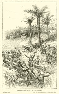 Apertura della battaglia a Las Guasimas