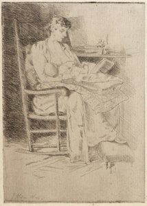 Madre e figlio n. 2 da J. Alden Weir