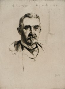Ritratto del colonnello H.C. Weir (Agricola) da J. Alden Weir