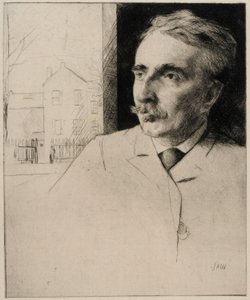 Ritratto di John F. Weir da J. Alden Weir