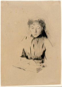 Il piccolo ritratto (Giovane donna) da J. Alden Weir