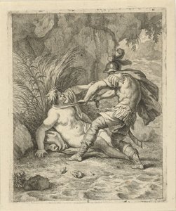Peleo cattura Teti (Scène della vita di Achille) da J. Alexander Janssens