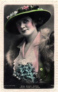 Billie Burke 1886-1970, attrice americana, inizio XX secolo