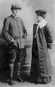 Mabel Hackney e Laurence Irving, 1907 da J. Beagles and Co.