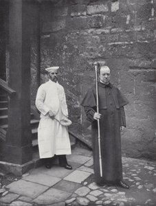 Lancio di frittelle alla Westminster School, portando la frittella da J. Benjamin Stone