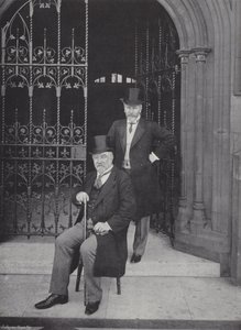 Sir Edward Reed, K.C.B., e Mr. E. T. Reed da J. Benjamin Stone