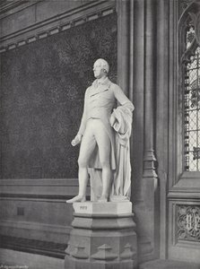 Statua di Pitt da J. Benjamin Stone