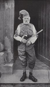 La danza del corno, Abbots Bromley, il buffone e Robin Hood da J. Benjamin Stone