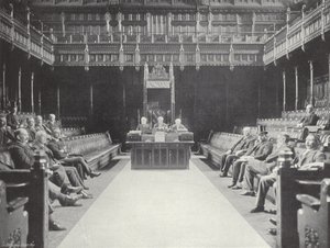 La Camera dei Comuni in comitato da J. Benjamin Stone
