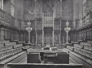 La Camera dei Lord da J. Benjamin Stone