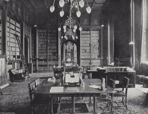 La biblioteca della Camera dei Lord da J. Benjamin Stone