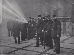 La Brigata Notturna dei Pompieri da J. Benjamin Stone