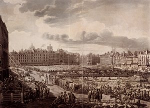 Mercato di Smithfield, Londra, 1811