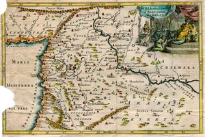 Mappa della Siria, dopo la morte di Alessandro Magno da J Blundell