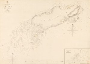 Indie Occidentali Costa delle Zanzare Isola di Utilla rilevata dal Comandante R. Owen 1835 da J. & C. Walker