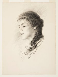 Ritratto, forse Elizabeth Vail da J. Carroll Beckwith