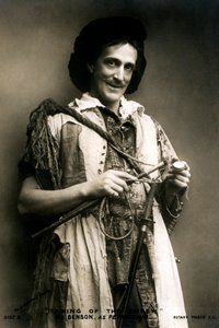 Frank Benson 1858-1939, attore e direttore teatrale inglese, inizio XX secolo