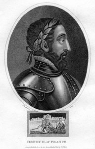 Enrico II, Re di Francia da J. Chapman