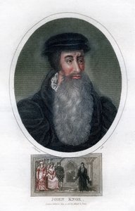 John Knox, riformatore religioso scozzese, 1812 da J. Chapman
