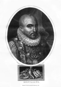 Michel Eyquem de Montaigne, scrittore francese, 1817 da J. Chapman