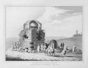 Sepolcro di Rachele. Genesi. 35.20, 1830 da J. Clarke