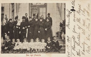 La Famiglia Reale Danese da J. Peterson and Co